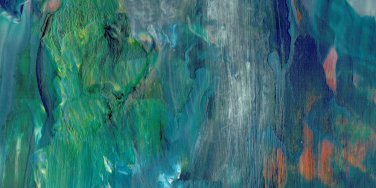 GOLD GREEN Abstract Paintings: A Celebration of Colour